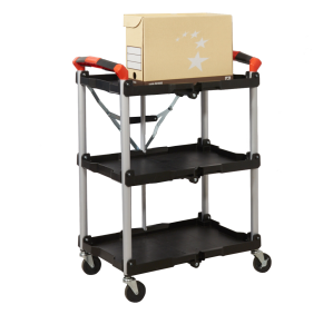 ProPlaz 3 Shelf Folding Trolley