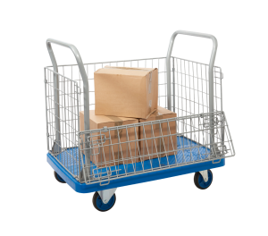 ProPlaz Blue 2 Shelf Truck With Open Top