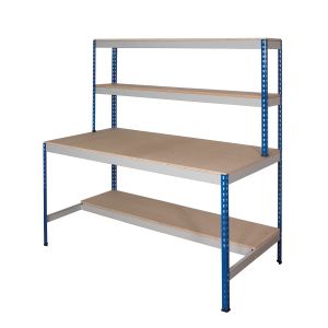 Half Undershelf Rivet Workstations